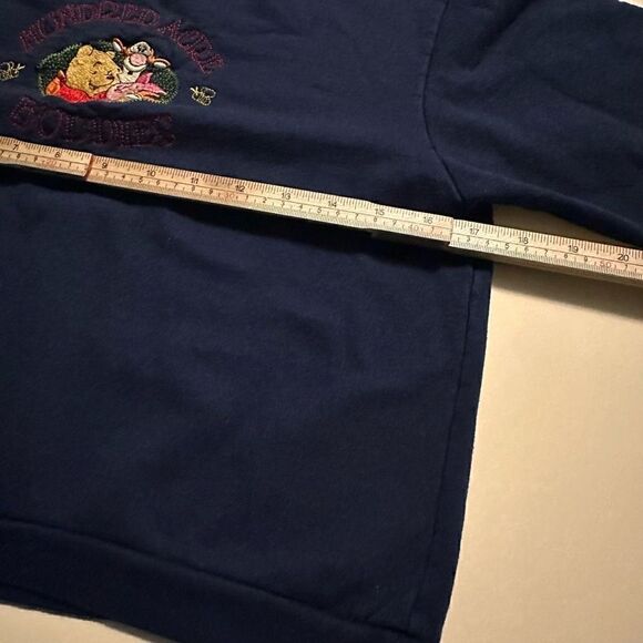 Vintage Disney Pooh Tigger Piglet Buddies Embroidered Sweater Youth Large 10/12 - Picture 5 of 7